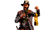 RedDeadOnline Artwork Collector Character PNG Transparent