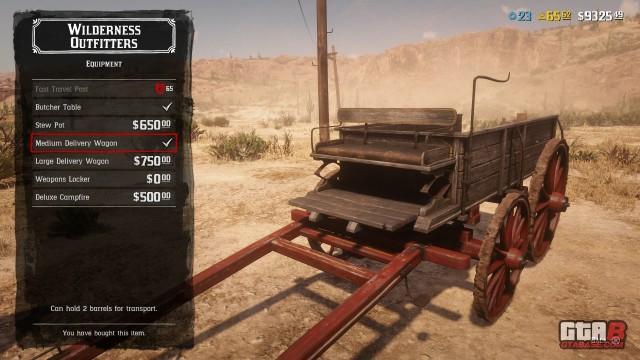 RedDeadOnline MediumDeliveryWagon