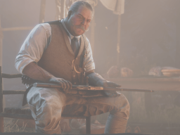 RedDeadOnline Screenshot Gus