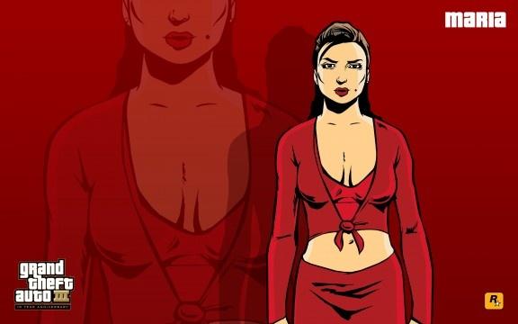 GTA3 Artwork Maria