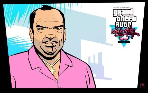 GTA ViceCity Artwork Diaz 10th Anniversary
