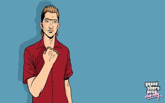GTA ViceCity Artwork Kent Paul