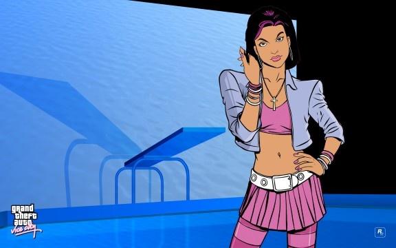 GTA Vice City Character - Mercedes Cortez