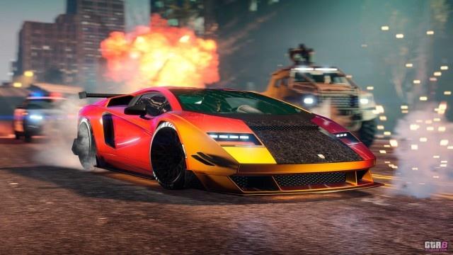 Най -бързите автомобили в GTA 5 онлайн - Torero Xo