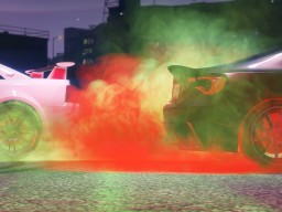 gtaonline red green smoke