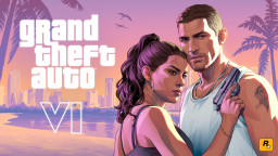 gta 6 artwork jason and lucia withlogos