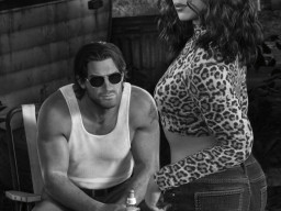 magazine d'amour GTA en noir et blanc