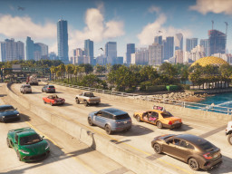 Capture d'écran de GTA sur l'autoroute Aquarium