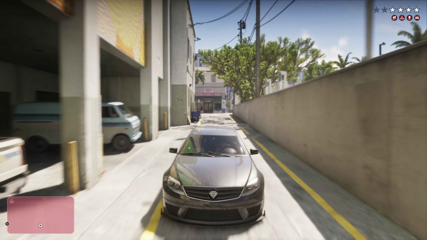 GTA 6 Wanted Level White Stars - Police Pursuit