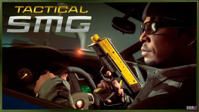gta online san andreas mercenaries tactical smg