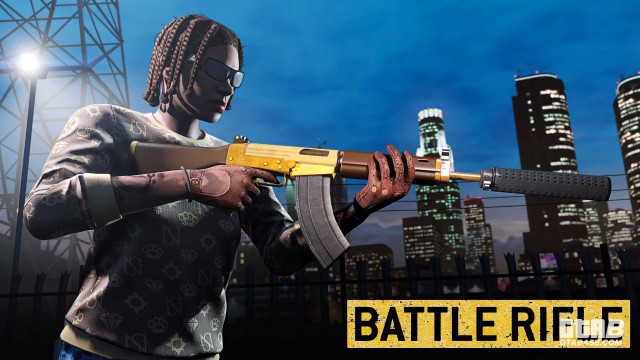 GTA Online: The Chop Shop Update - Battle Rifle Weapon