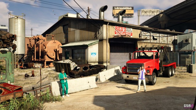 GTA Online: The Chop Shop Update - Salvage Yard Robbieres