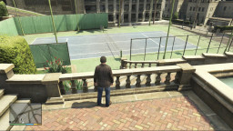 gta5 michaelhouse tenniscourt
