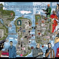 gta map official poster