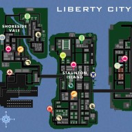 gta advance map official poster