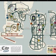 gta liberty city stories map official poster