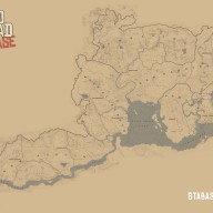 red dead redemption map full world