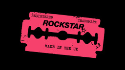 rockstar logo art razor
