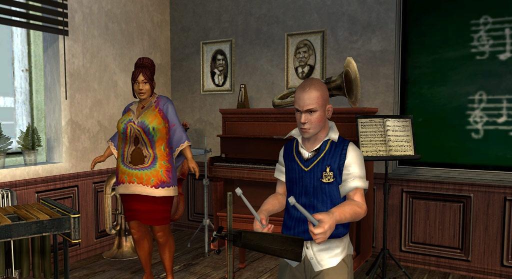 One of the Exclusive Classes in Bully: Scholarship Edition - Music