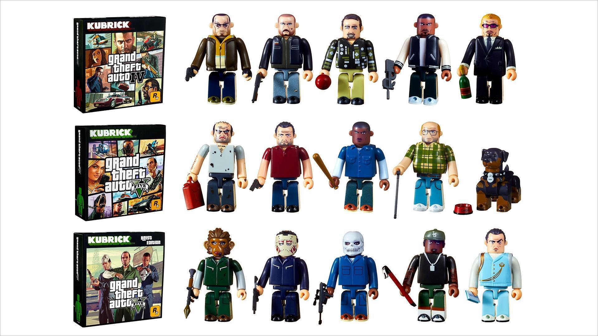 New Grand Theft Auto Kubrick Sets Coming September 14