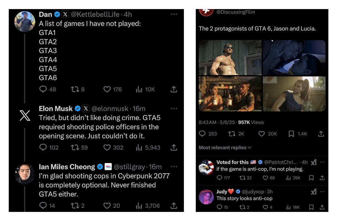 Elon Musk and others Grift GTA 6