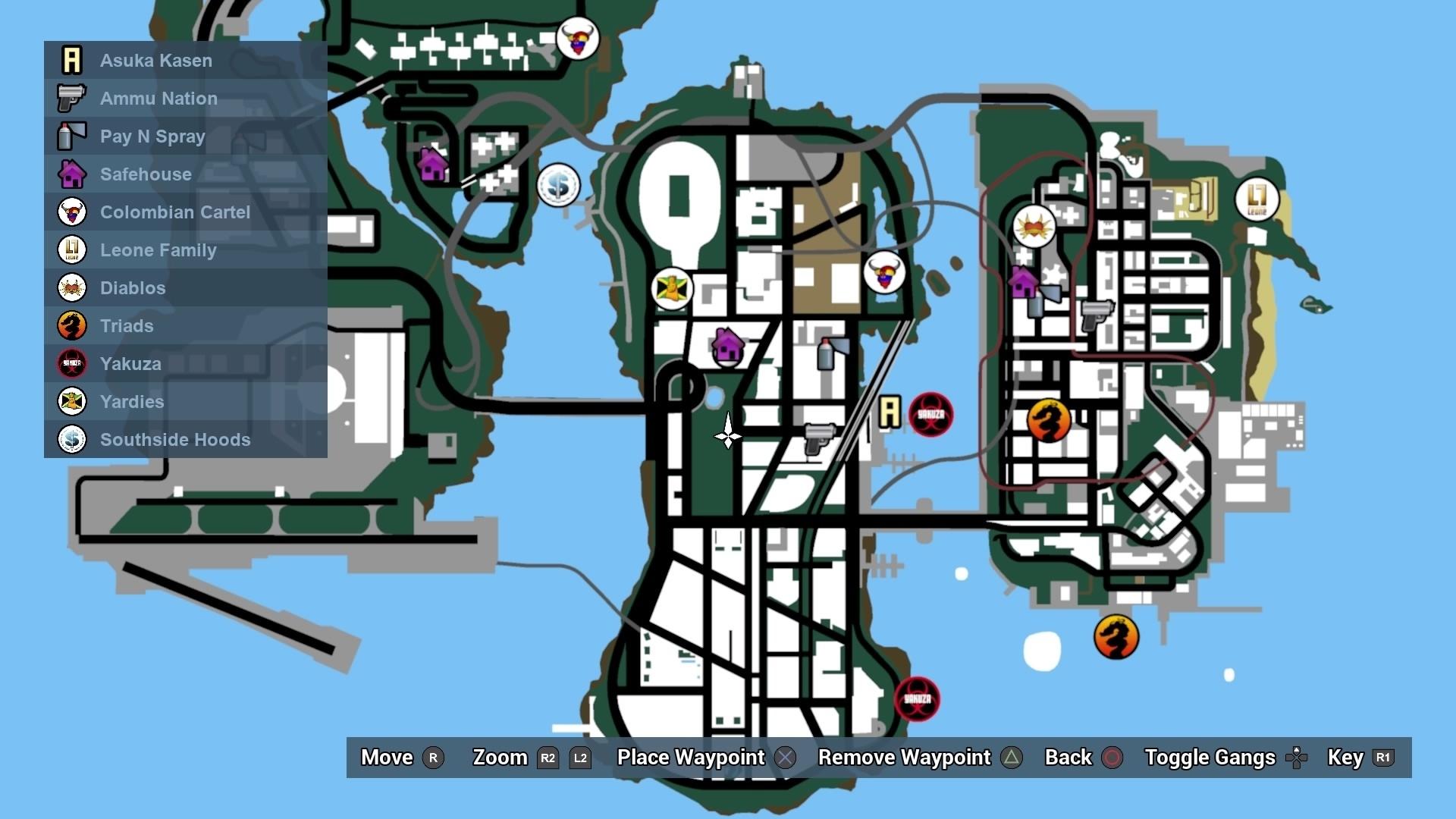 GTA 3 Gangs & Factions Guide: All Locations, Map & Members