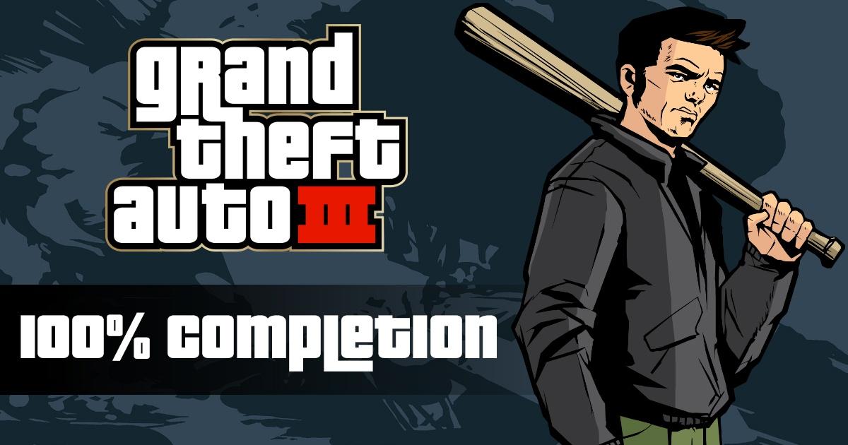 GTA 3 - Definitive Edition GTA III Definitive Edition 100% Savegame Mod 