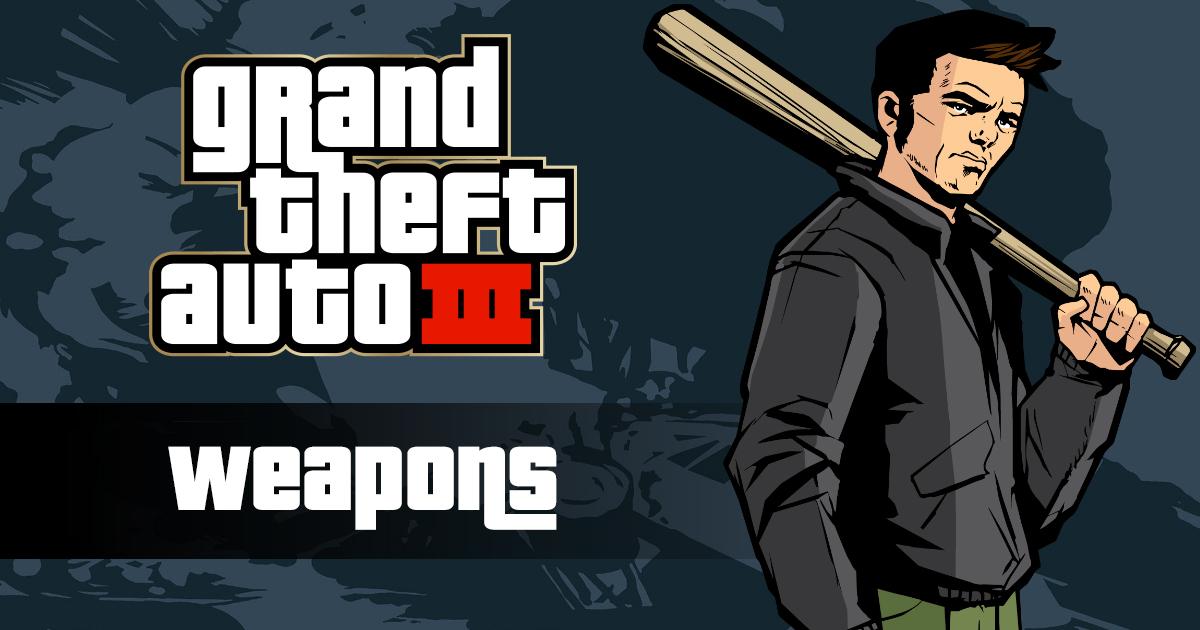 GTA 3 - Definitive Edition: All Weapon Locations