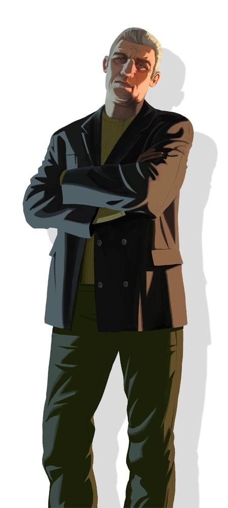 Derrick McReary - GTA 4 Character Derrick McReary - GTA 4 Character