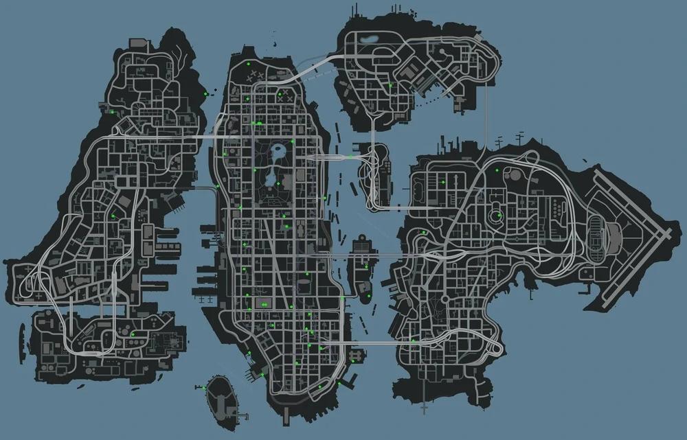 GTA IV: TBOGT Seagulls Map Locations