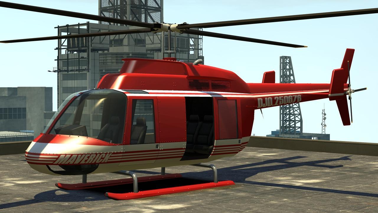 GTA IV Police Helicopter para GTA San Andreas