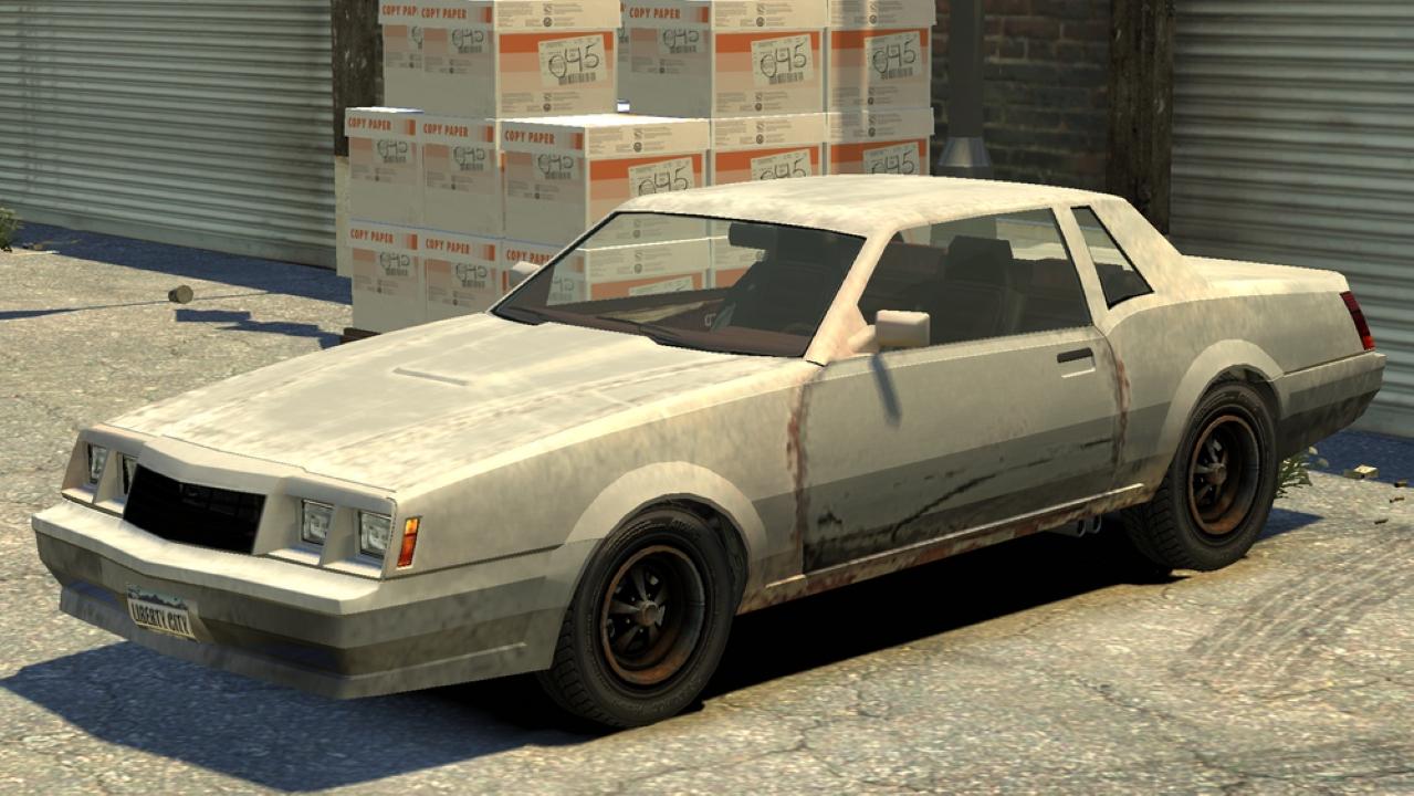 Sabre (Rusty) | GTA 4 Vehicle Stats (GTA IV, TLaD & TBoGT)