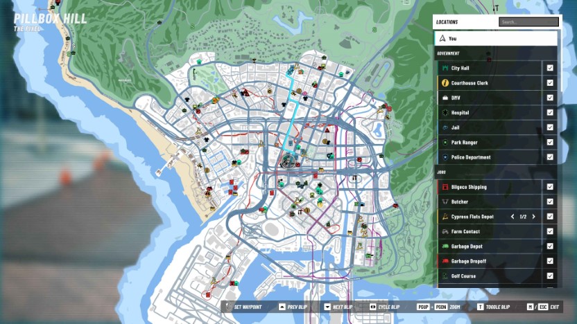 gta 5 no pixel v map