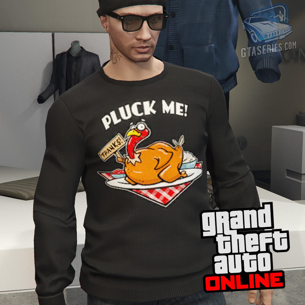 gta online pluck me sweater