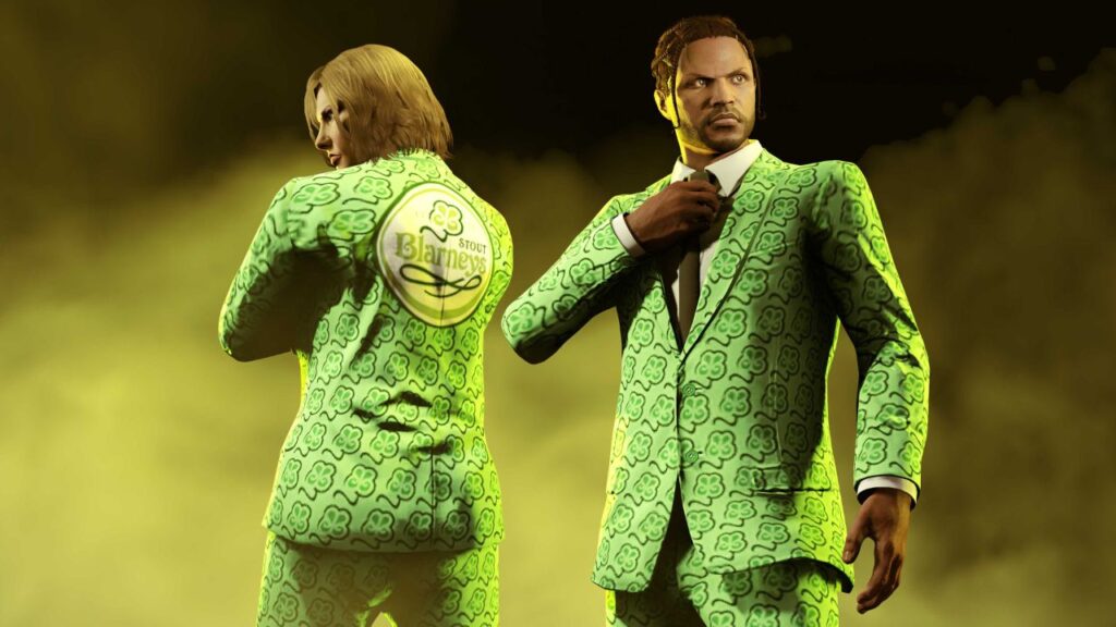gta online st patricks day