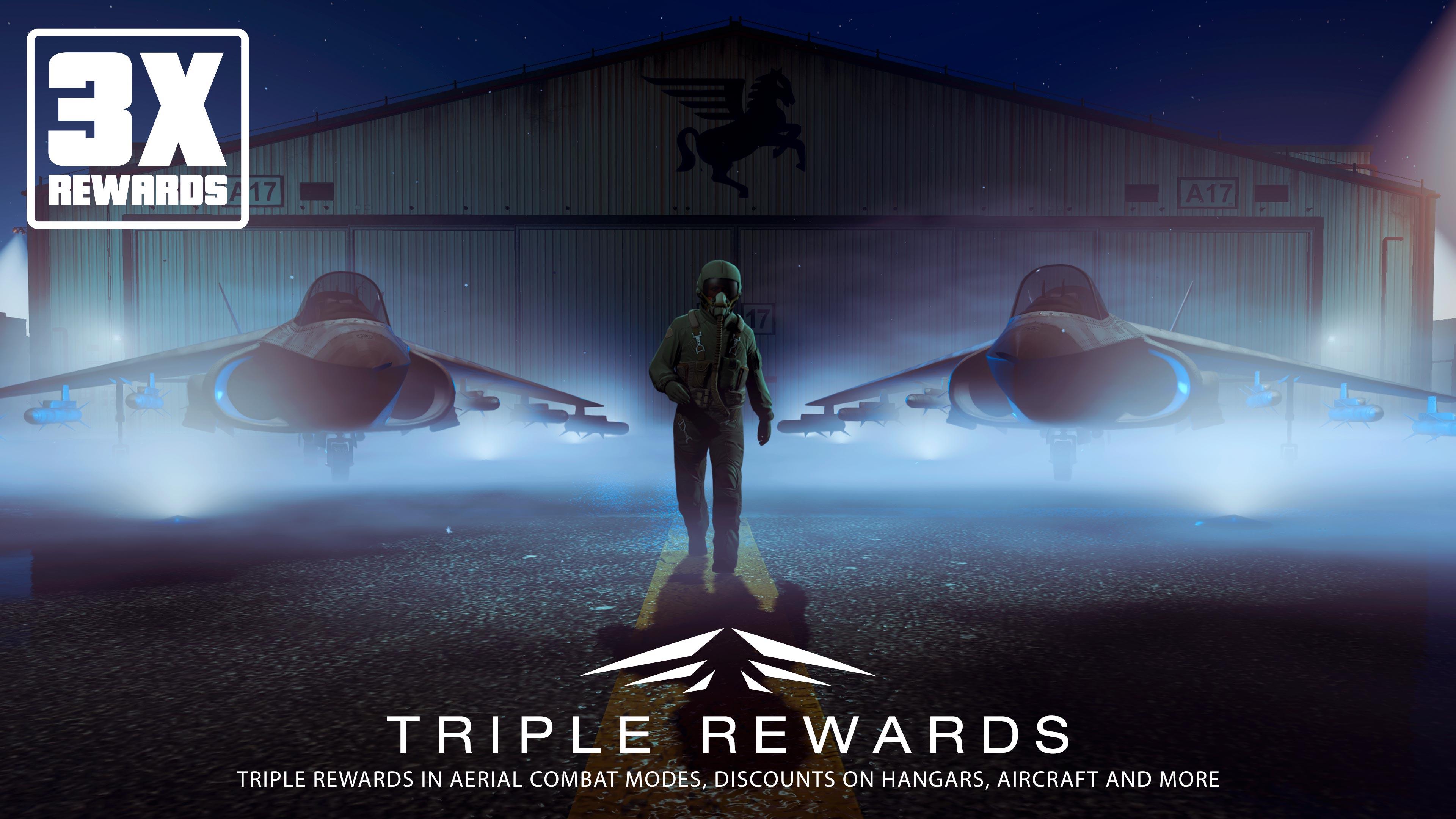 GTA Online: Triple Rewards in Aerial Combat Modes, Daily Objectives Bonus & more - GTA 5 News & GTA Online Weekly Updates GTA Online: Triple Rewards in Aerial Combat Modes, Daily Objectives Bonus & more - GTA 5 News & GTA Online Weekly Updates