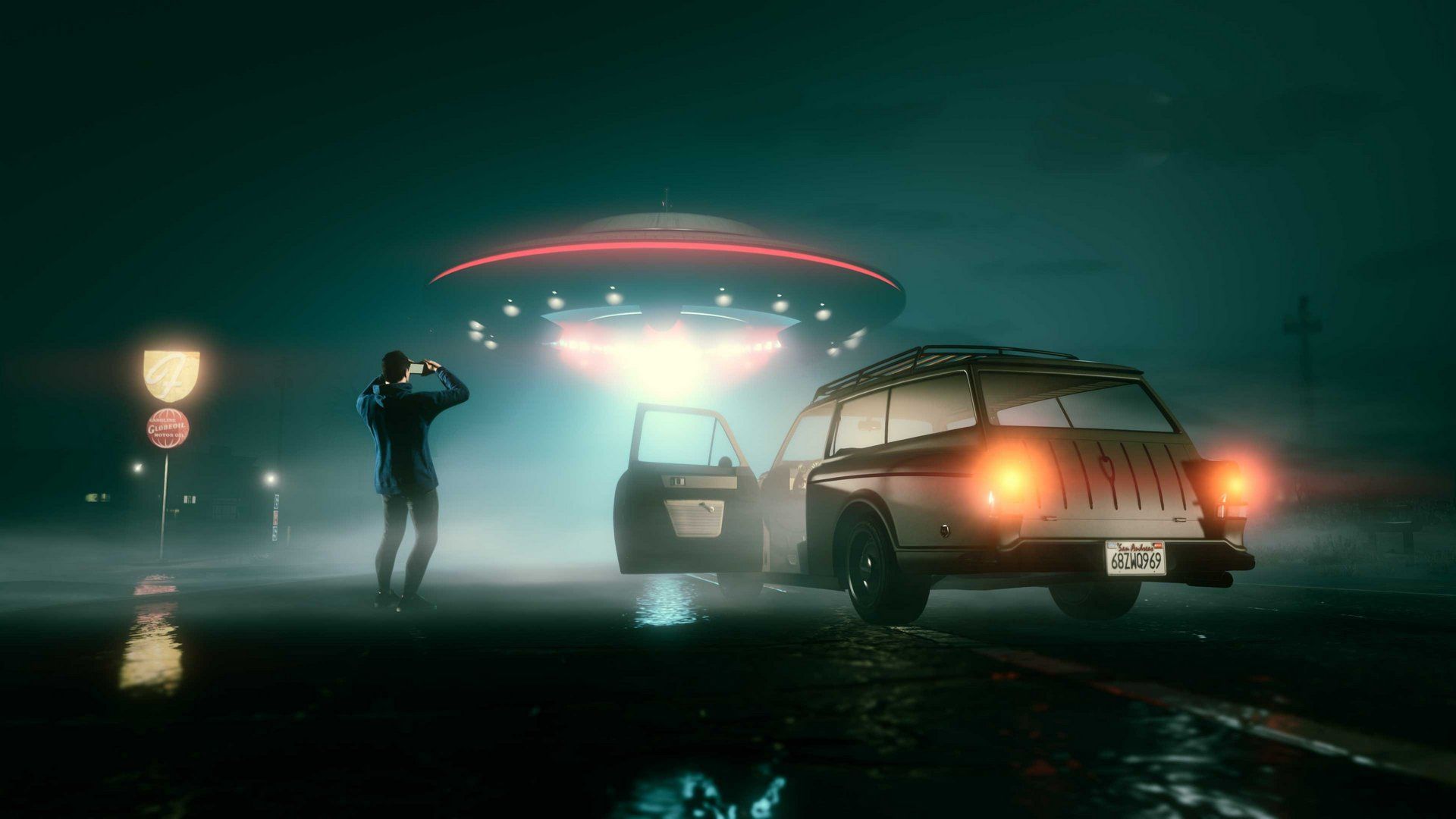 gta online ufo halloween