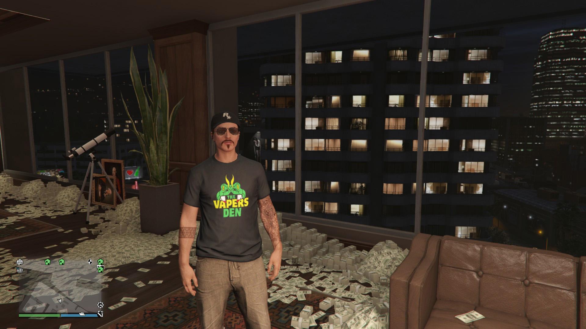 gta online vapers den tee