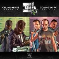 GTA V Updates: Online Heists Coming March 10, GTA V for PC Coming April 14