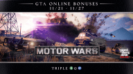 GTA Online: Triple Rewards in Motor Wars, Double Rewards on select Adversary Modes & more
