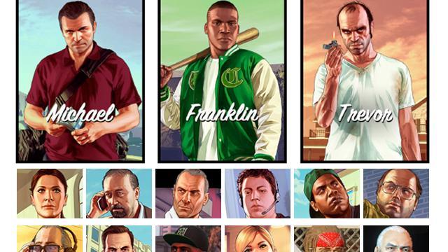 GTA 5 Characters List Guide Protagonists Strangers Voice Actors GTA 5 Characters List Guide Protagonists Strangers Voice Actors