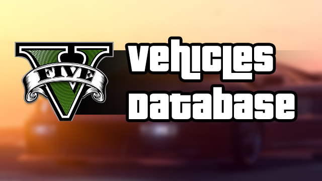 GTA 5 Vehicles Database