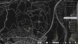 GTA Online Junk Energy Jump 13 Mission Map