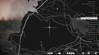 GTA Online Junk Energy Jump 19 Mission Map