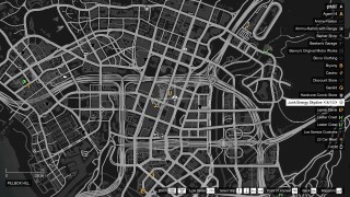 GTA Online Junk Energy Jump 8 Mission Map