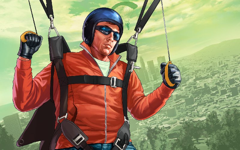 Americana GTA Online Parachuting