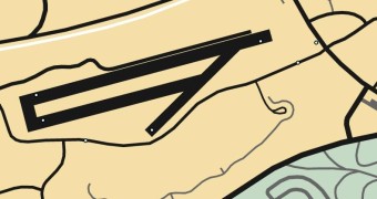 Vehicle Deathmatch: Senora Airstrip Map
