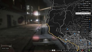 GTA Online Auto Shop Service Map 1