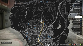 GTA Online Auto Shop Service Map 14