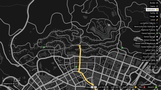 GTA Online Auto Shop Service Map 7